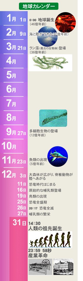 地球カレンダー